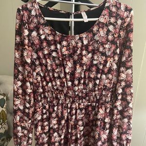 XHILARATION Floral Romper